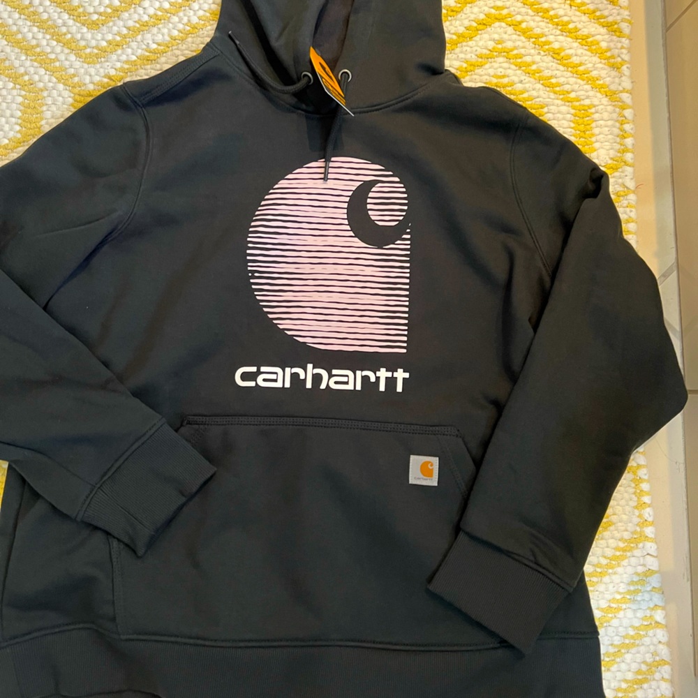 New Carhartt women's 1X black hoodie